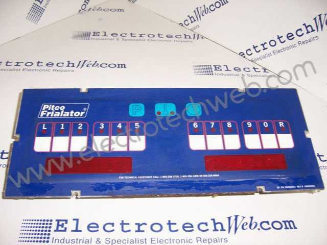 Pitco Frialator Control