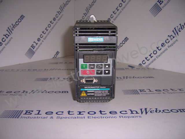 Siemens Micro Master Vector