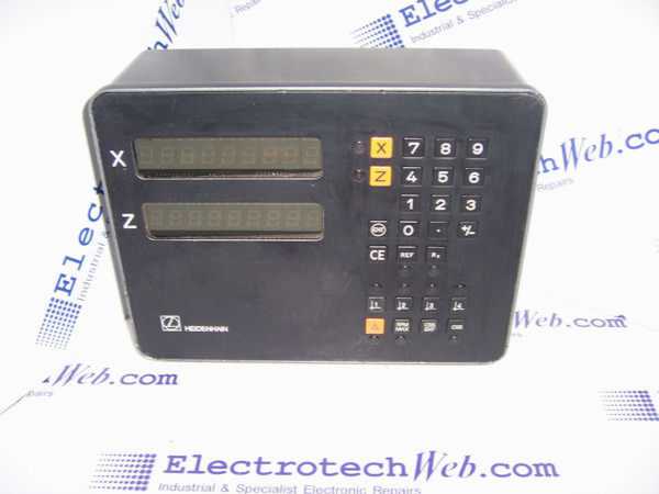 Heidenhain Lathe Position Display Unit