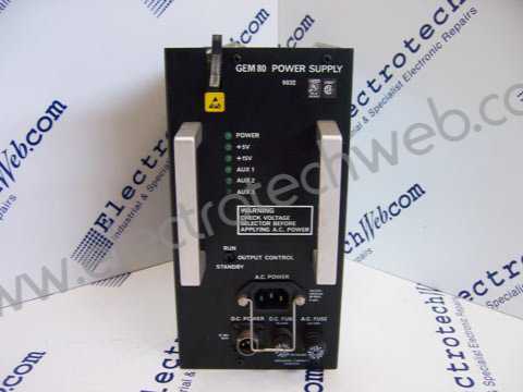 Cegelec Gem 80 Power Supply