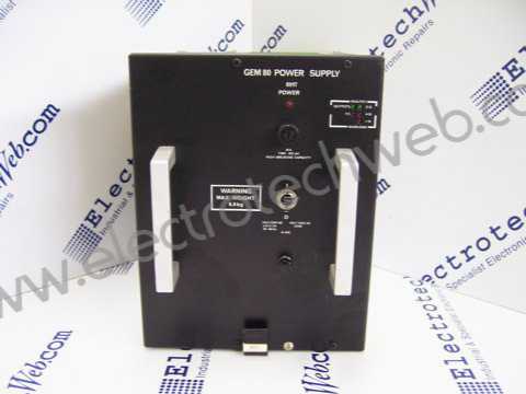 Cegelec Gem 80, Power Supply