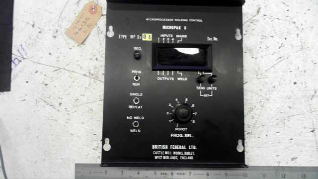 British Federal Microprocessor Weld Control