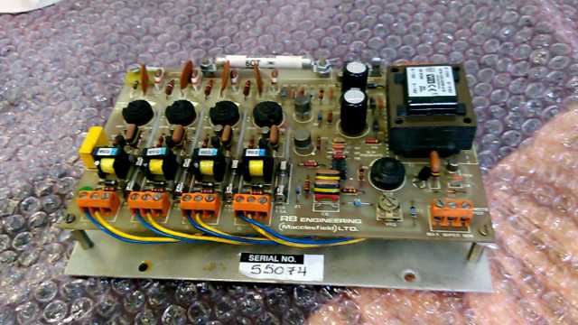 RB Engineering Control Card