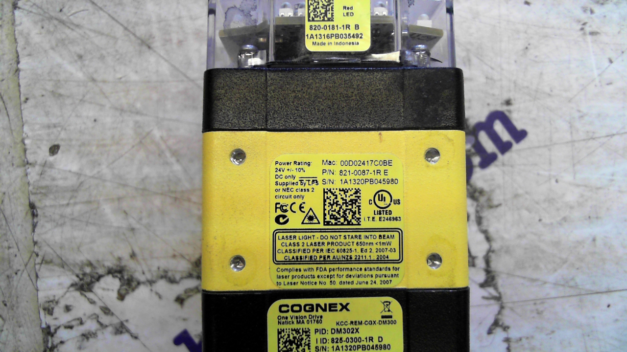 Cognex Barcode Scanner