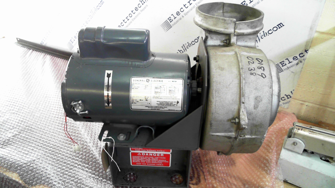 General Electric Motor Blower