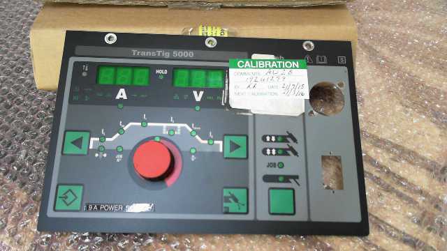 TransTig Control Panel