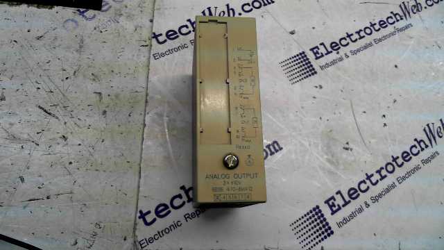 Siemens Analog Output