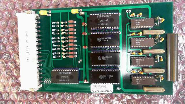 BOSCH Hesser Control Card