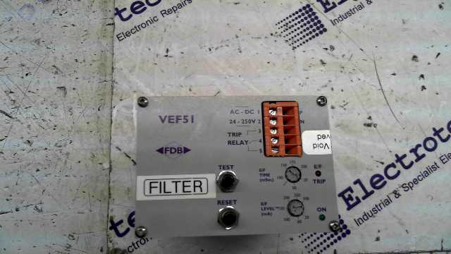 FBD PROTECTION RELAY EARTH LEAKAGE 24-250AC/DC
