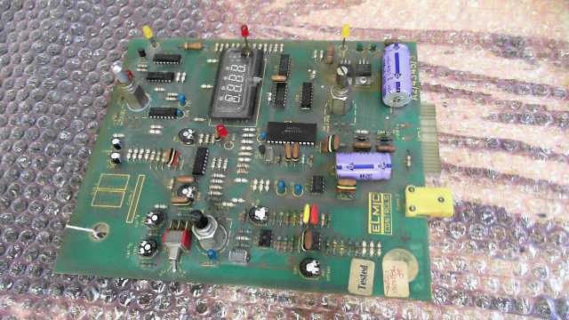 Elmic Controls Oven Operator Panel