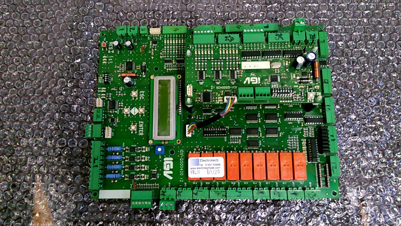 IGV Microprocessor Card