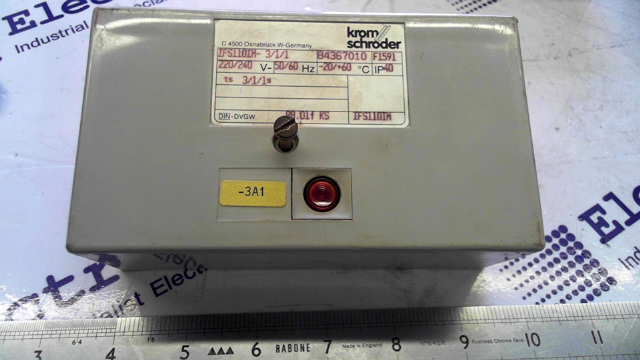 Krom Schroder Flame Failure Unit
