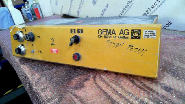 Gema AG Speed Controller