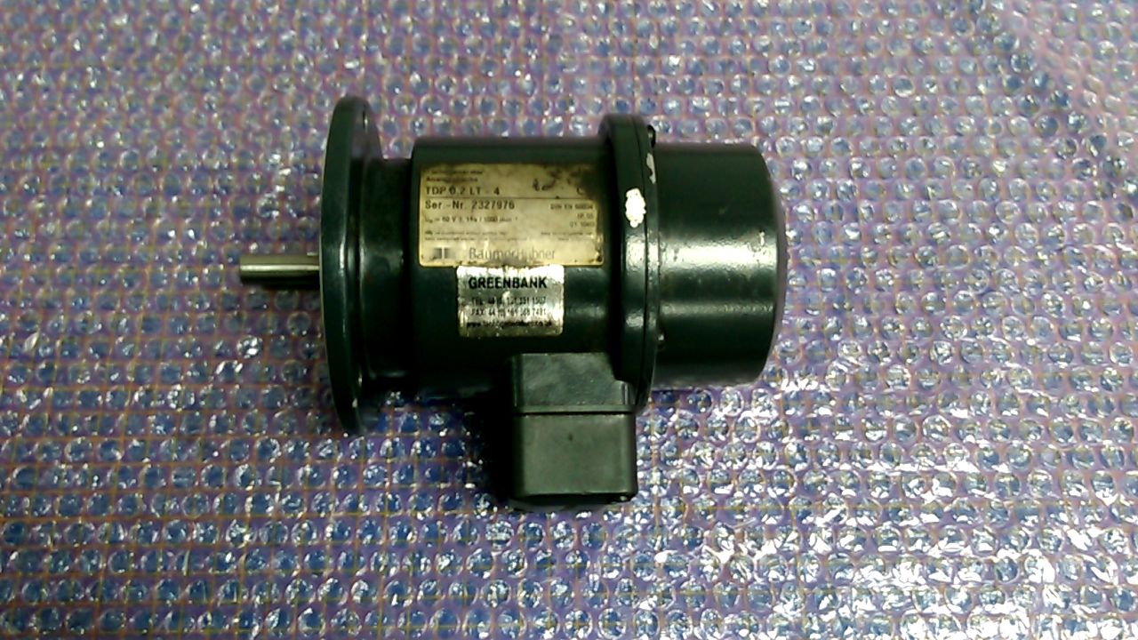 Hubner dc Tachogenerator