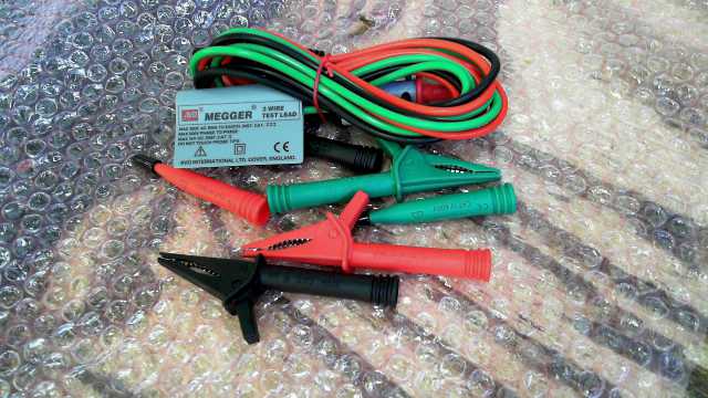 Megger 3 Wire Test Lead Set