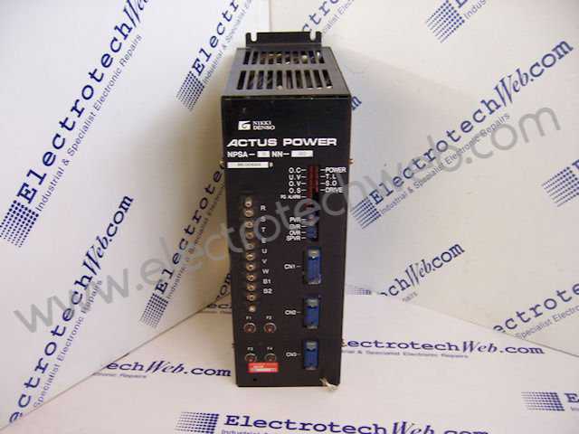 Nikki Denso Actus Power Servo Drive