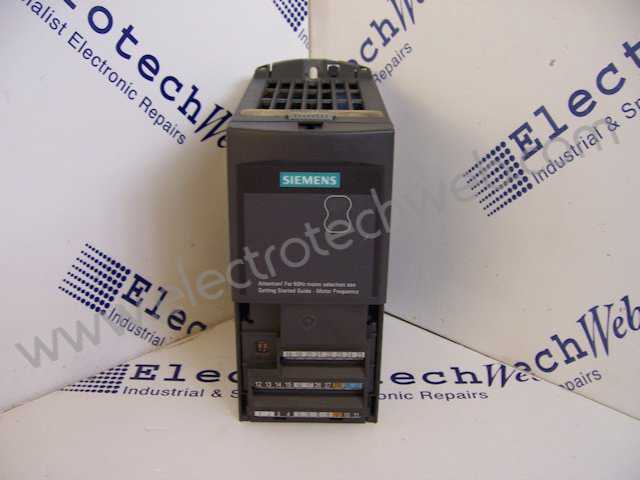 Siemens 3 Phase Drive