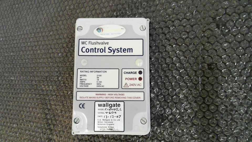 Wallgate Flush Control System