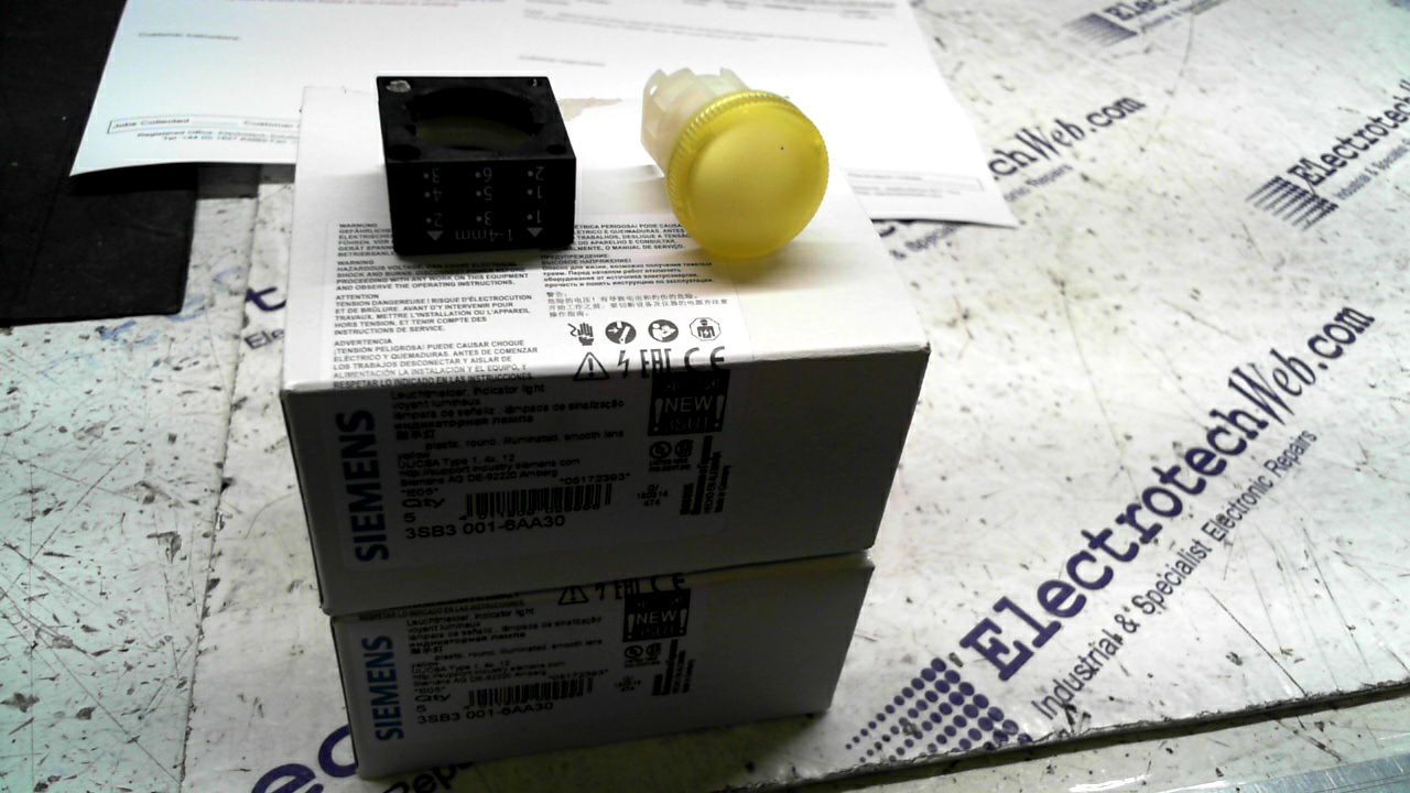 Siemens Pilot Lamp Yellow