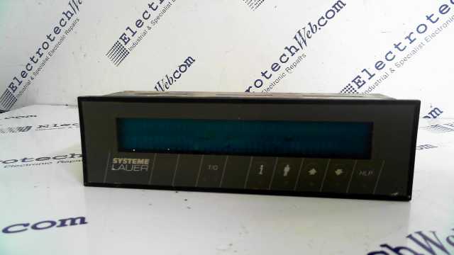 Lauer Message Display Unit