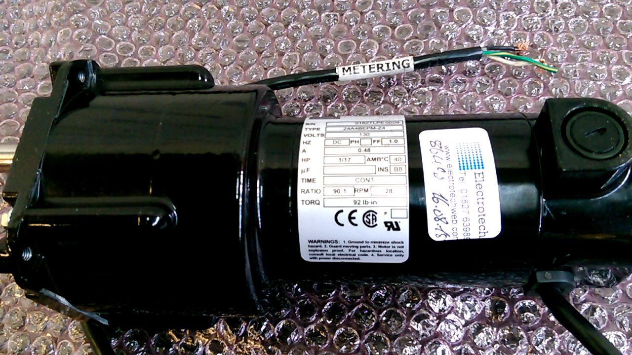 Bodine Electric Company DC Motor