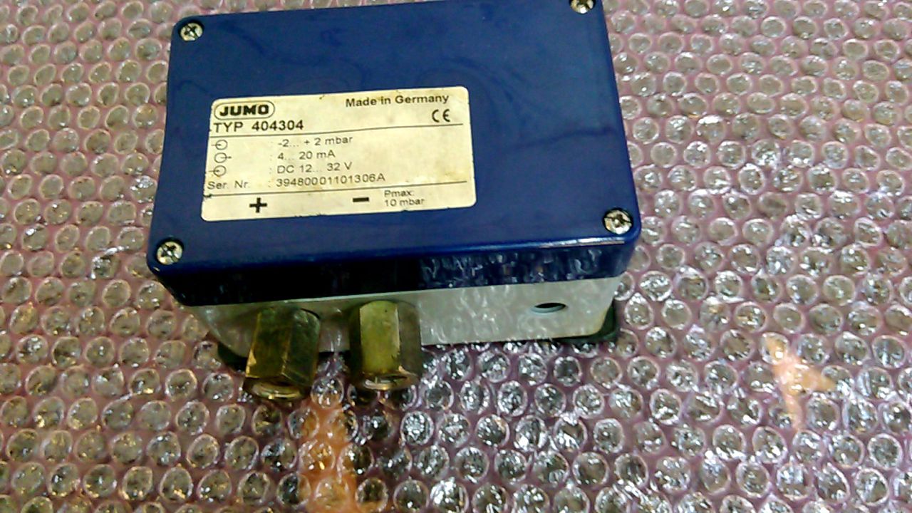 Jumo Differential Pressure transmitter