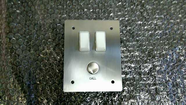Electrotech Call Plate with Double Switch