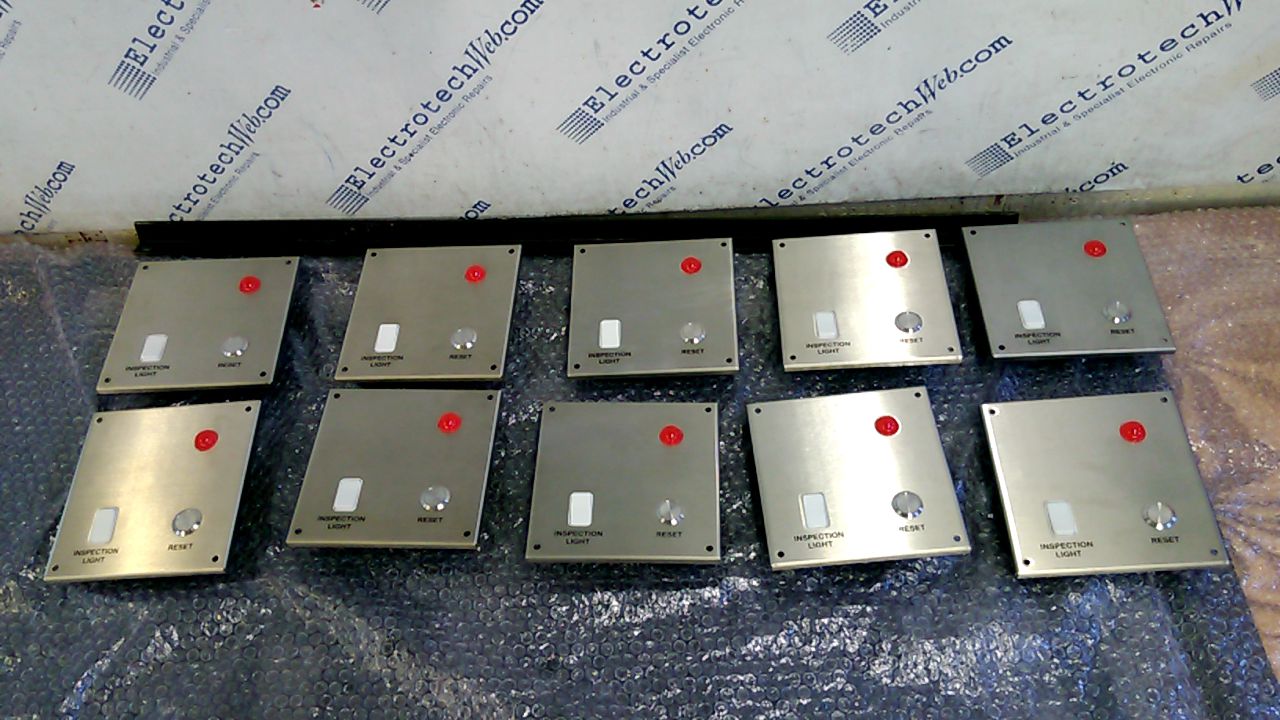 Electrotech Inspection Light & Reset Plate