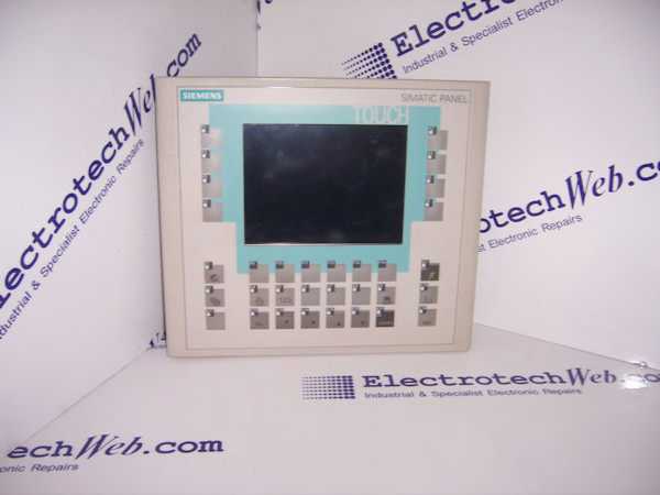 Siemens HMI Touch Panel