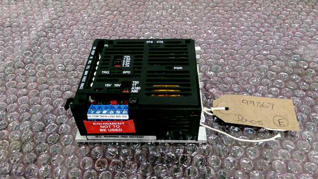 Baldor DC Motor Speed Control