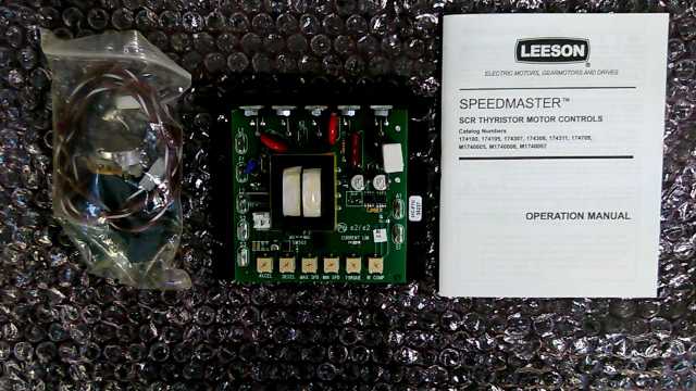 Leeson DC SCR Control