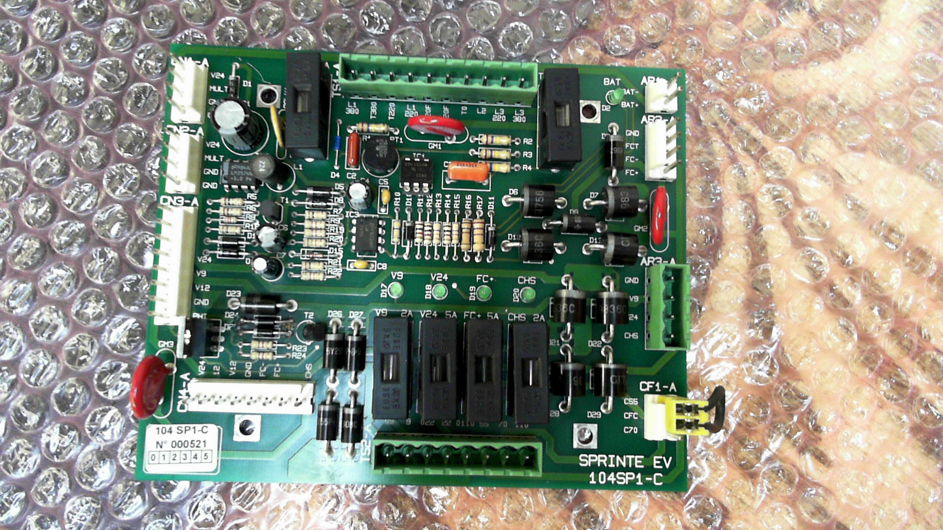Sprinte E.V. Power Interface PCB