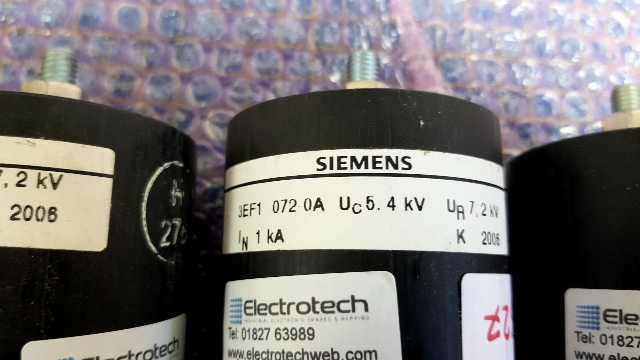 Siemens Overvoltage Limiters