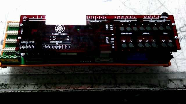 Thyssenkrupp Sub Assembly 24/24