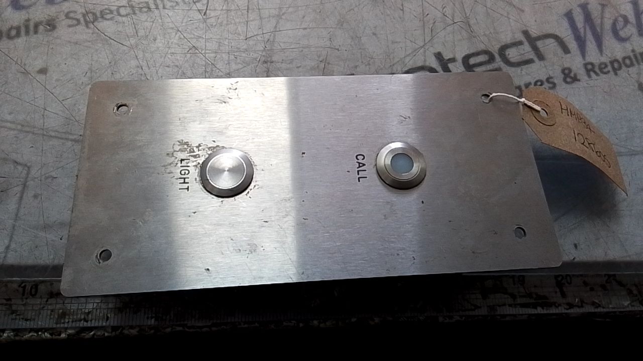 Electrotech Call Unit with Push Light