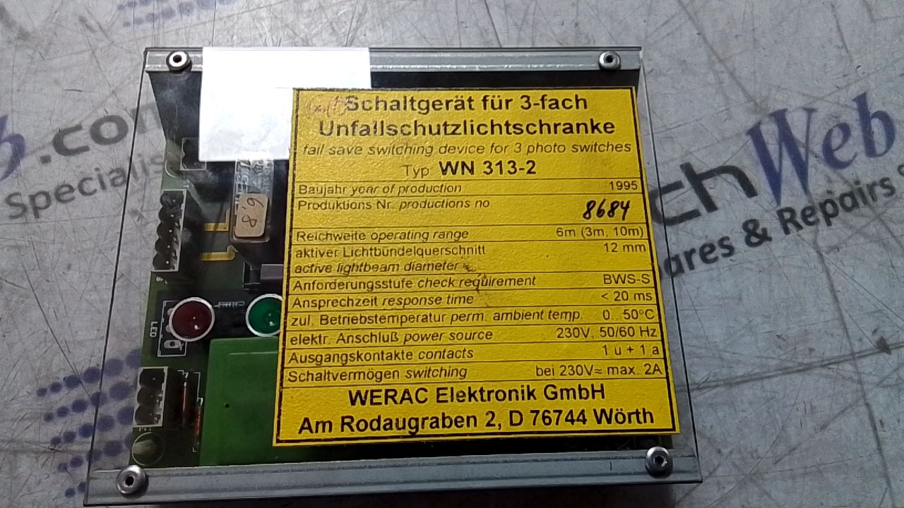 Werac Elektronik Safety Controller