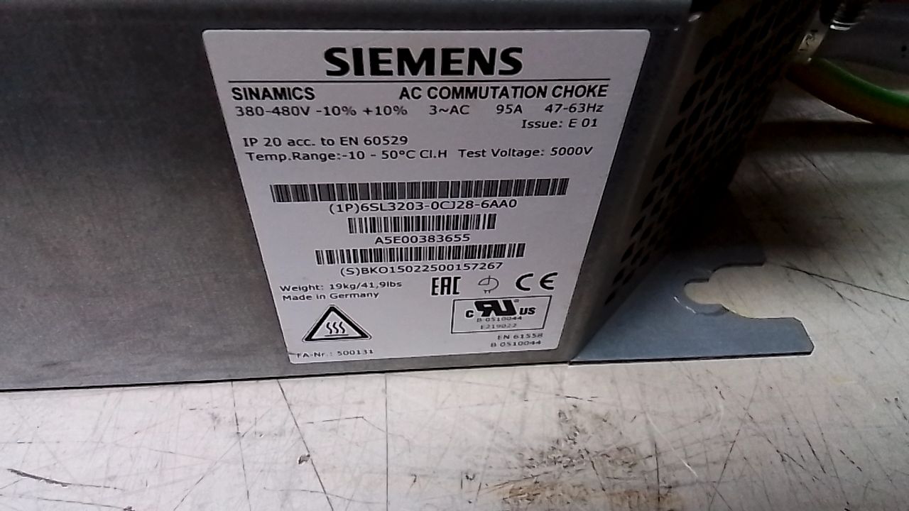 Siemens Line Reactor