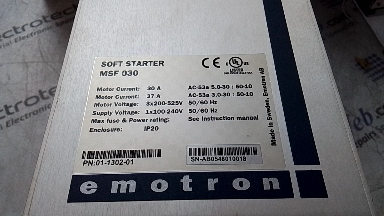 Emotron Soft Starter