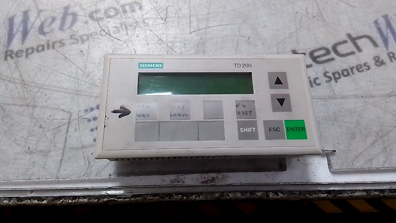 Siemens Operator Interface