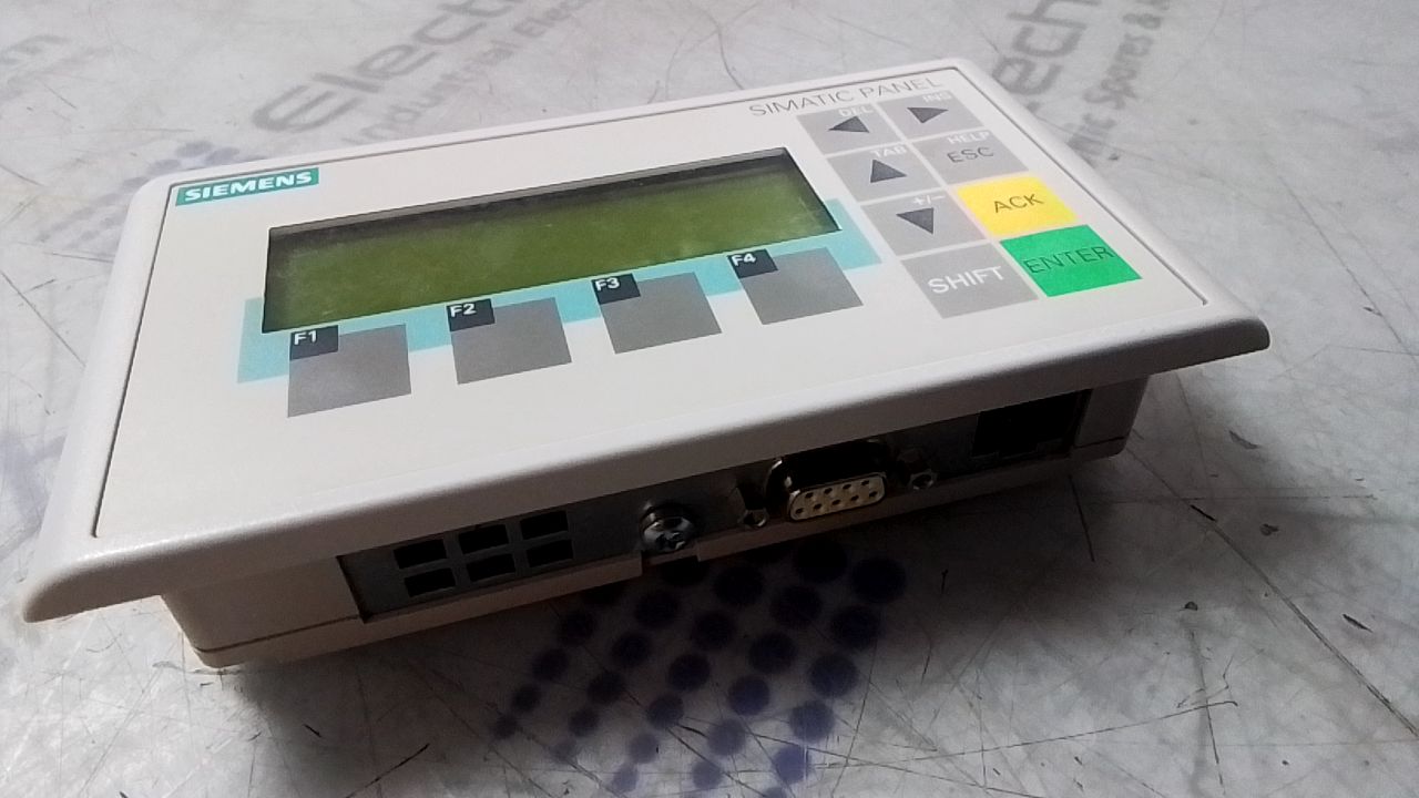 Siemens Operator Panel