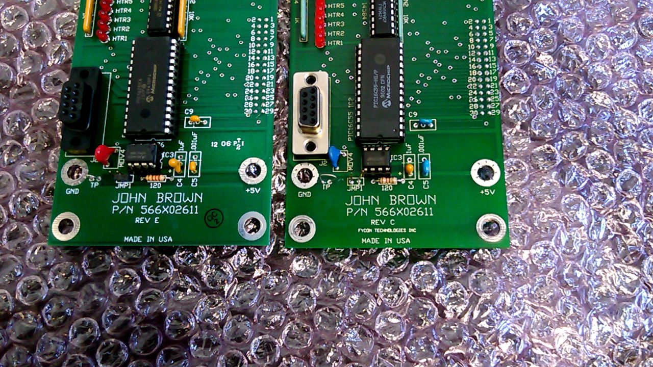 John Brown PC Control Board