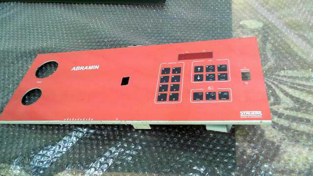 Struers Operator Panel