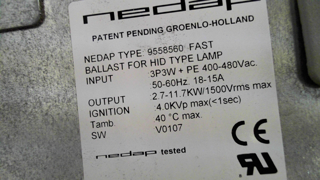 Nordson UV Power Supply