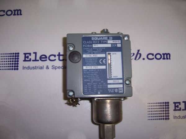 Square D Pressure Switch