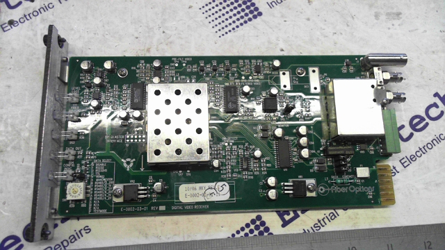 Fibre Option Digital Video Receiver