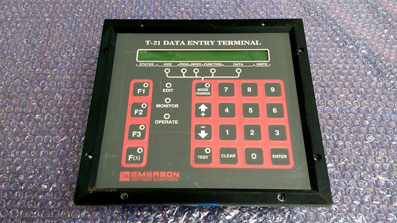 Emerson Data Entry Terminal