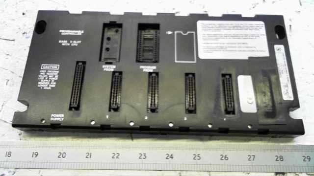 Fanuc 5 Slot Rack With CPU