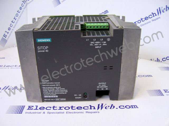 Siemens Sitop Power Supply